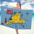 Jaws Rectangle Beach Towel – TANTN 12995