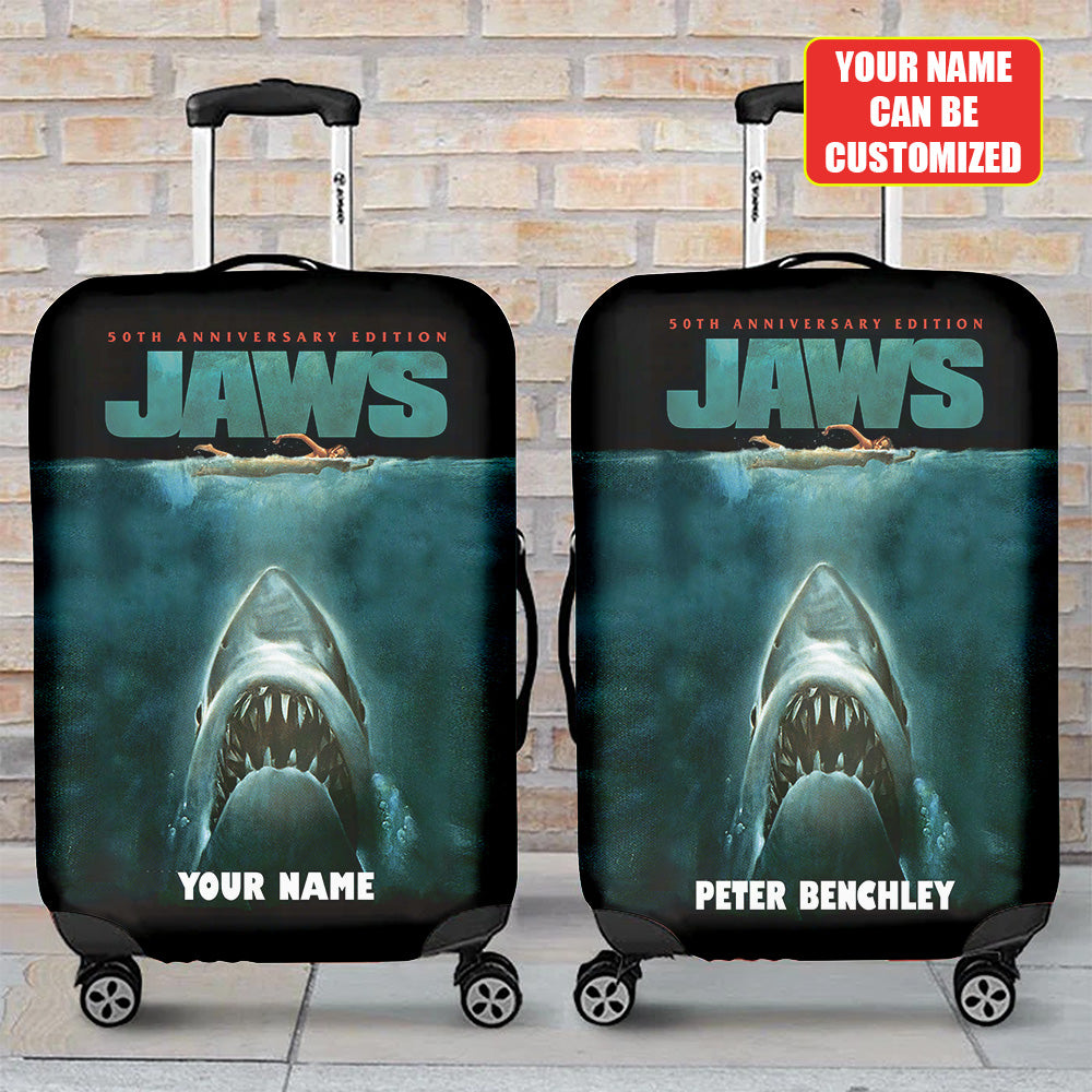 Personalized Jaws Luggage Cover – TANTN 12286