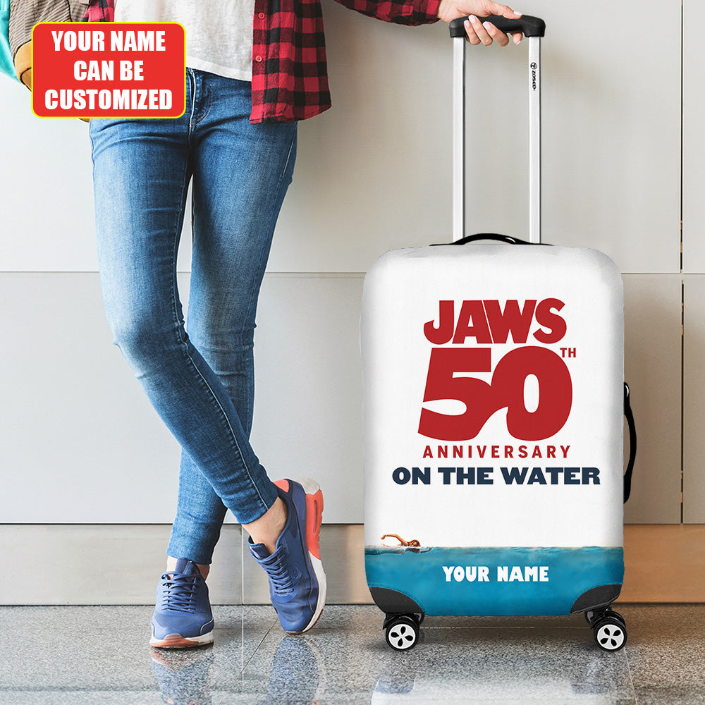 Personalized Jaws Luggage Cover – TANTN 12543