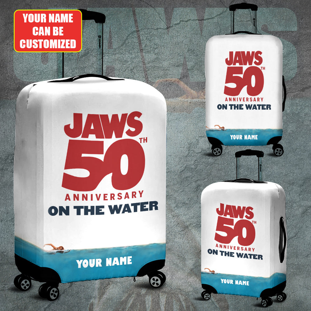 Personalized Jaws Luggage Cover – TANTN 12543