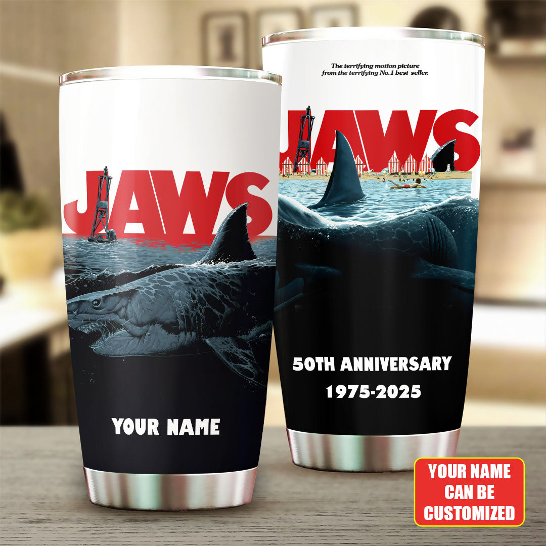 Personalized Jaws Tumbler Cup – TANTN 15077