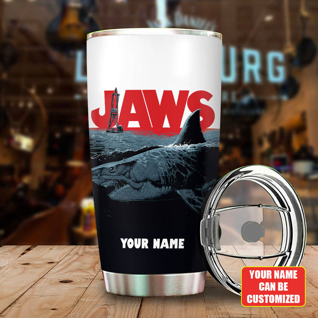 Personalized Jaws Tumbler Cup – TANTN 15077