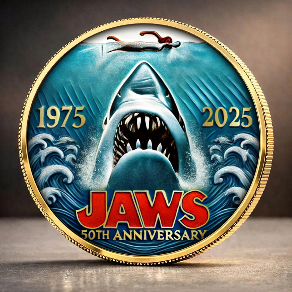 Jaws 50th Anniversary Commemorative Coin – TANTN21728