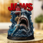 Jaws 50th Anniversary Custom Shape Acrylic Plaque – GNE7260