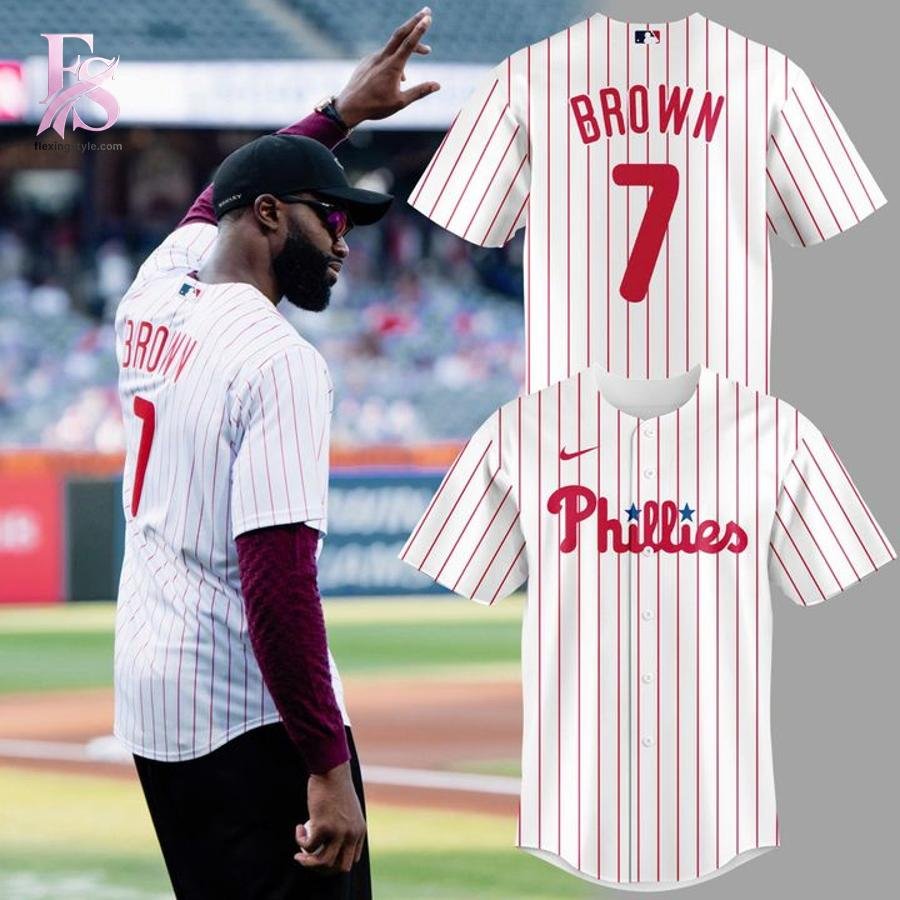 Jaylen Brown Philadelphia Phillies Baseball Jersey
