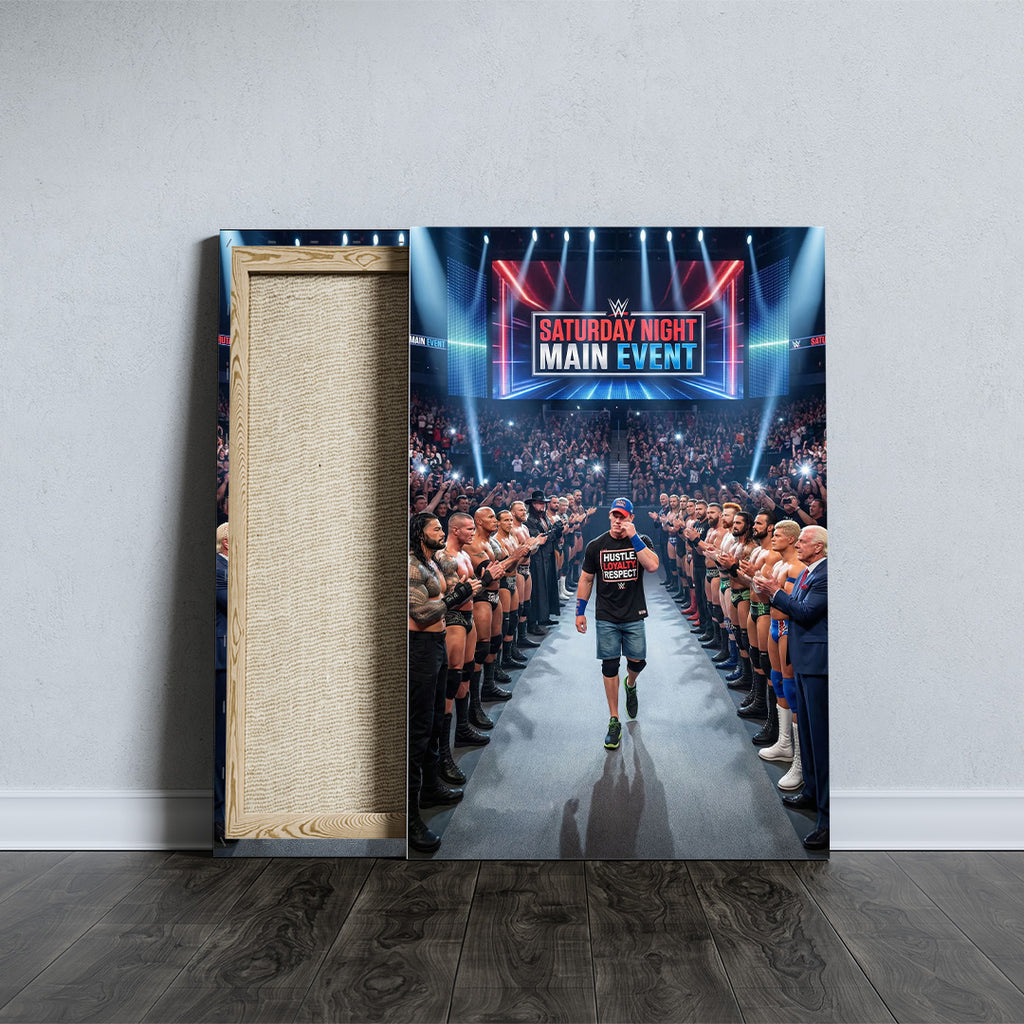 John Cena Rectangle Canvas With Inner Frame – TANTN19363