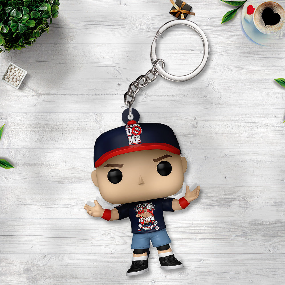 John Cena Custom Shape 2-sided Keychain – TANTN19345