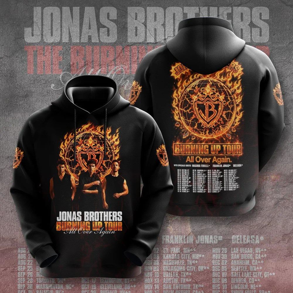 Jonas Brothers Tour 2026 3D Apparel – GNE8843