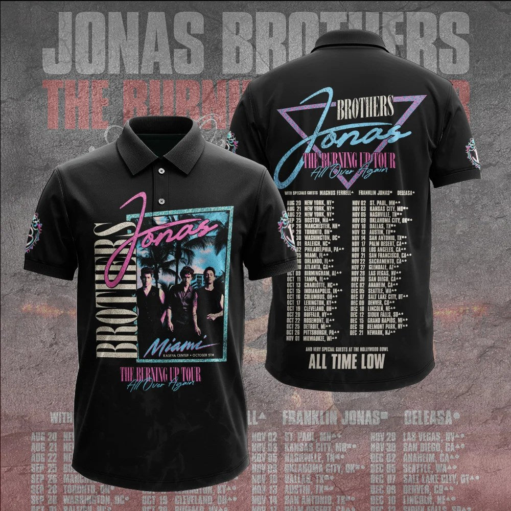 Jonas Brothers Tour 2026 3D Apparel – GNE8981