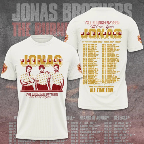 Jonas Brothers Tour 2026 3D Apparel – GNE8983