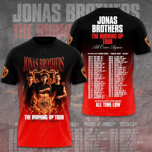 Jonas Brothers Tour 2026 3D Apparel – GNE8220