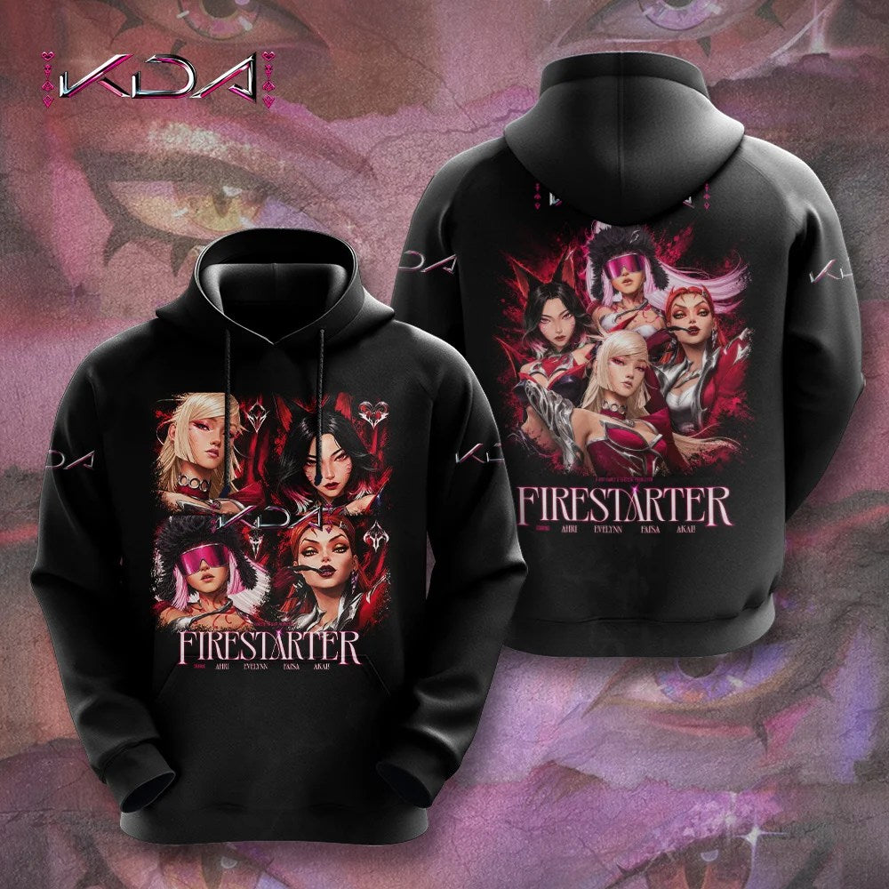 League of Legends K/DA FIRESTARTER 3D Apparel – GNE9132
