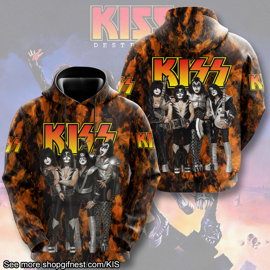 Kiss Band 3D Apparel – HUANNM 2085