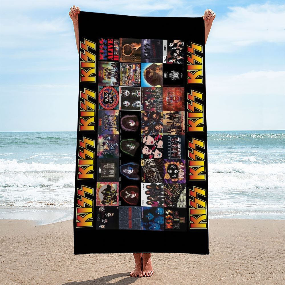 KISS Rectangle Beach Towel – TMTHU5617