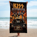 KISS Rectangle Beach Towel – TMTHU8550