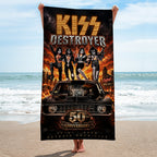 KISS Rectangle Beach Towel – TMTHU8550