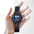 KISS Black Stainless Steel Watch – GNE 658