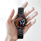 KISS Black Stainless Steel Watch – TANTN 7772