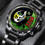 KISS Black Stainless Steel Watch – TANTN 7774