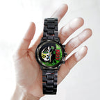 KISS Black Stainless Steel Watch – TANTN 7774