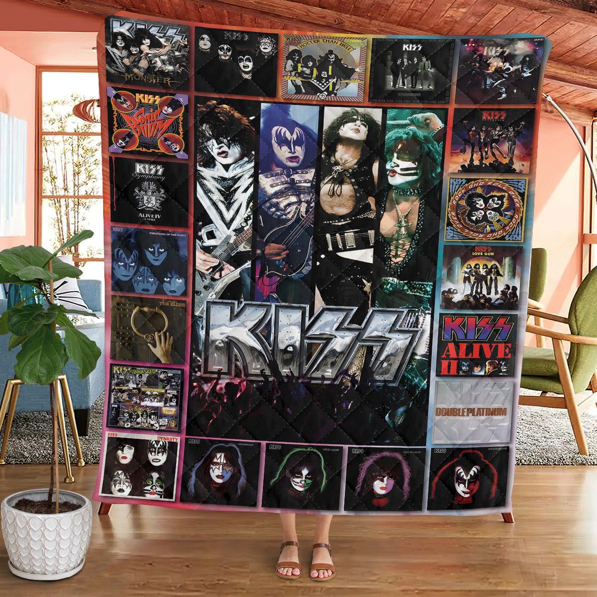 KISS Quilt Blanket – GNE 2831