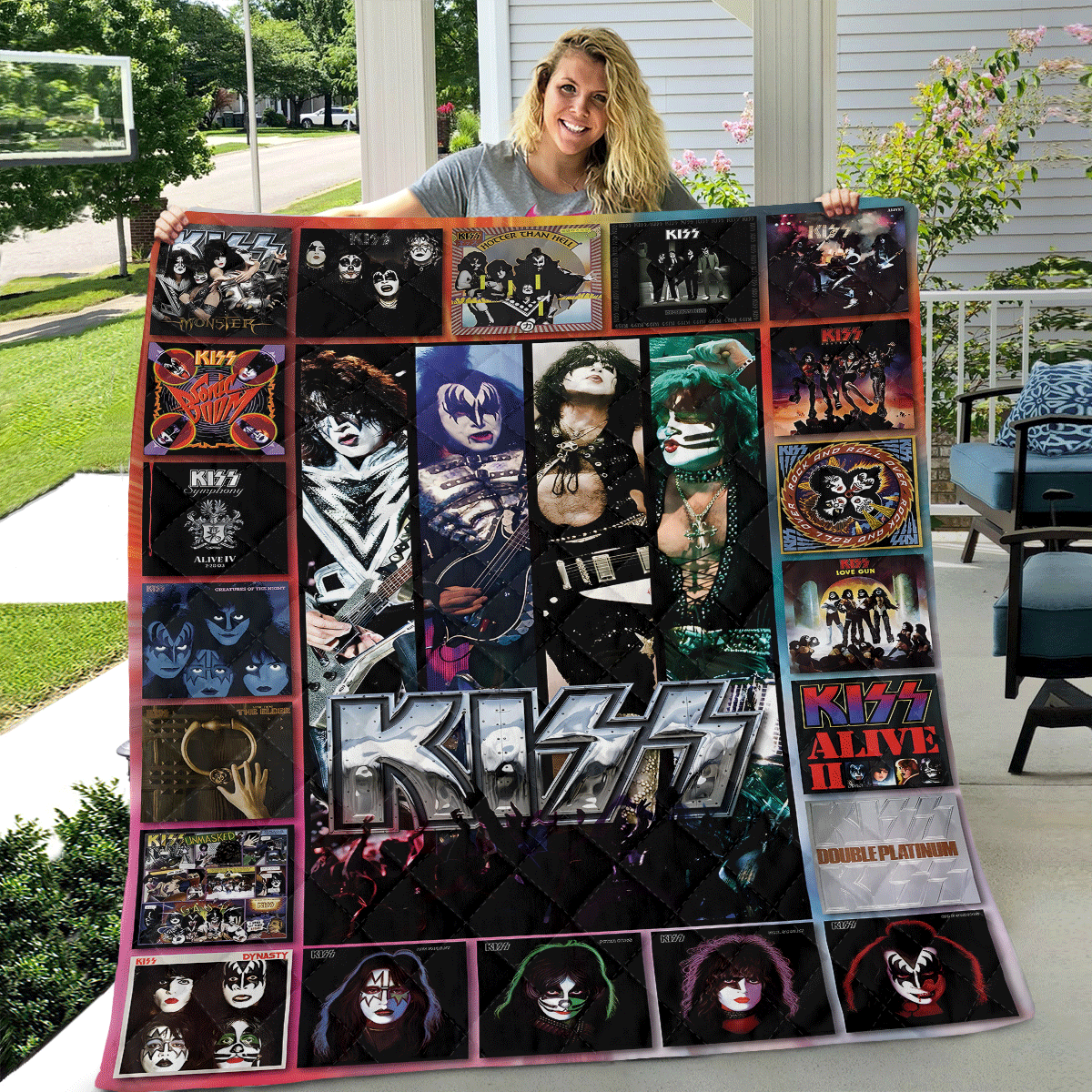 KISS Quilt Blanket – GNE 2831