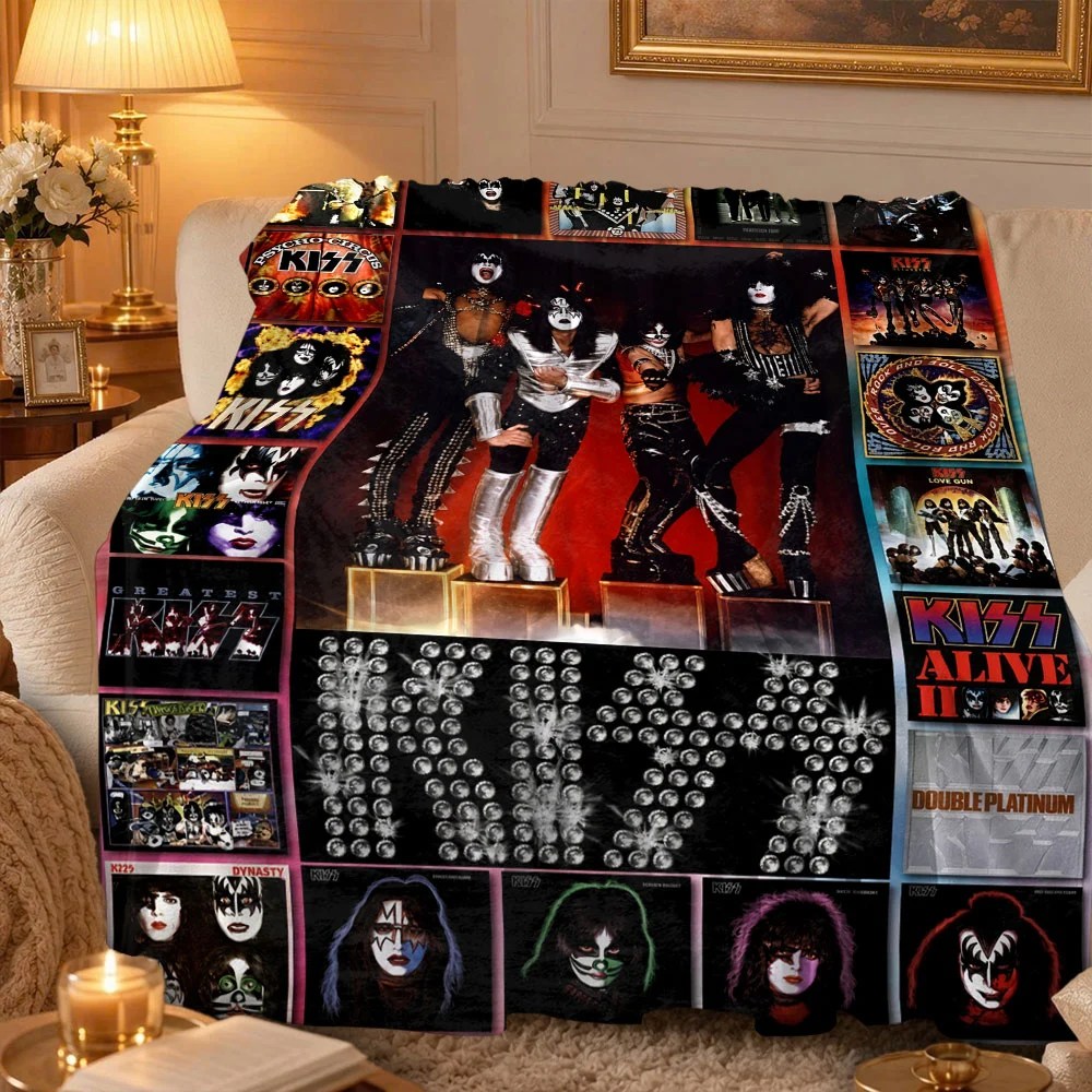 KISS Fleece Blanket – TMTHU9140