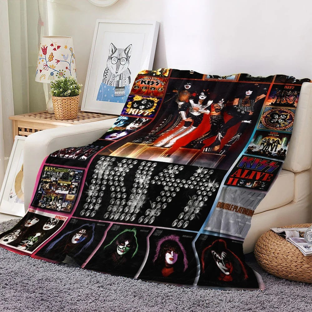 KISS Fleece Blanket – TMTHU9140