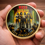 KISS Lovegun 50th Anniversary Commemorative Coin – TMTHU7232