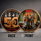 KISS Lovegun 50th Anniversary Commemorative Coin – TMTHU7232