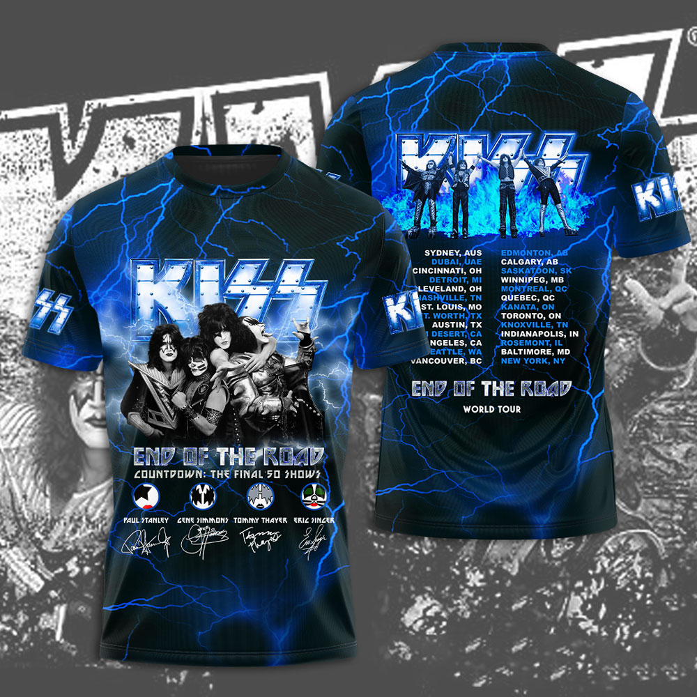 Kiss Band 3D Apparel – NGHIAVT 0601