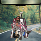 KISS x Ace Frehley Custom shape 2-sided Acrylic Car Ornament – TMTHU1555