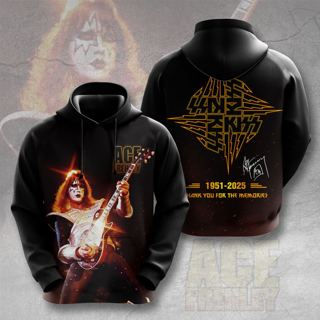 KISS x Ace Frehley 3D Apparel – TMTHU1612