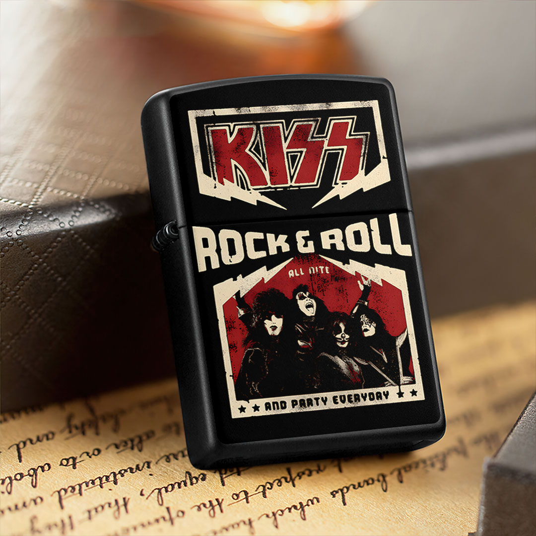 KISS Zippo Lighter Case (No Insert) – HOATT15060