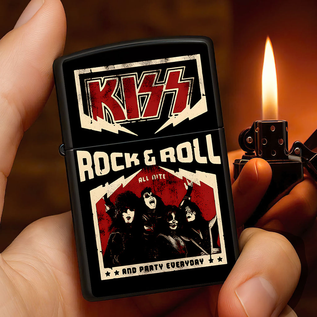 KISS Zippo Lighter Case (No Insert) – HOATT15060