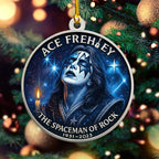 Kiss x Ace Frehley Custom Shape 2-sided Acrylic Ornament – HOATT14120