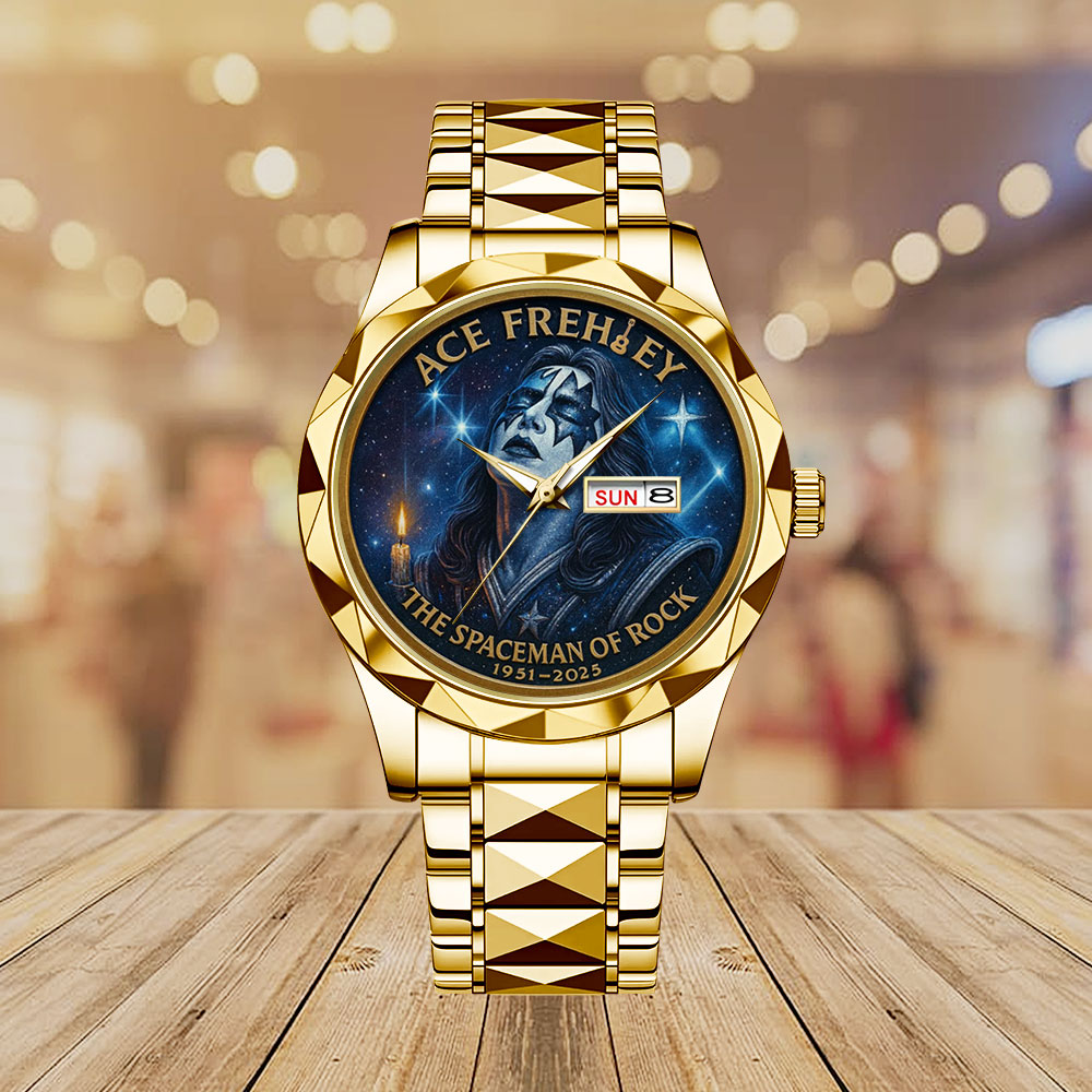 KISS x Ace Frehley Alloy Luxury Quartz Watch – MAITM13471