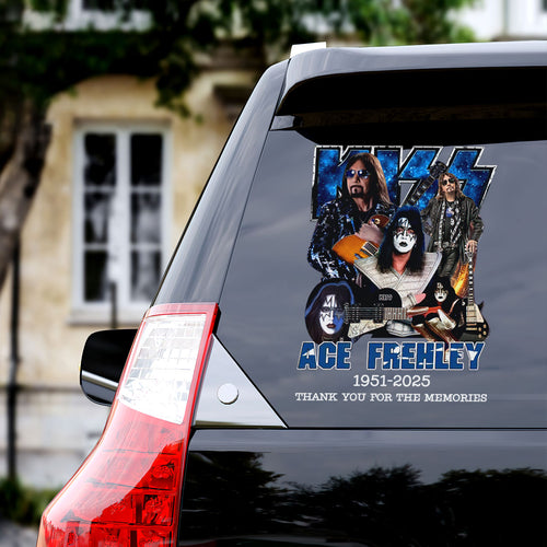 KISS x Ace Frehley 3D Car Sticker – HOATT13922