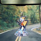 KISS x Ace Frehley Custom shape 2-sided Acrylic Car Ornament – GNENEW695