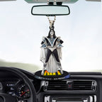 KISS x Ace Frehley Custom shape 2-sided Acrylic Car Ornament – MAITM13510