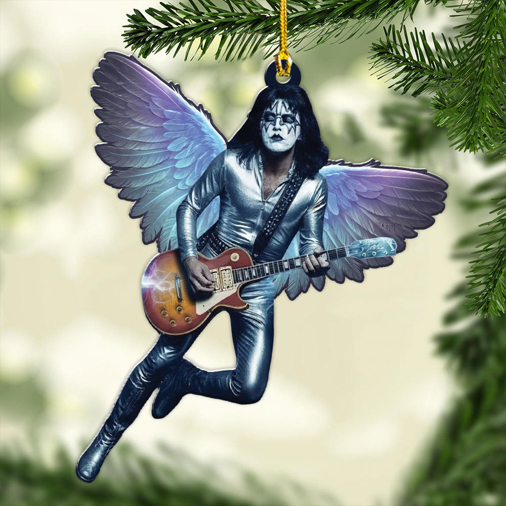 KISS x Ace Frehley Custom Shape 2-sided Acrylic Ornament – MAITM13815