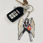 KISS x Ace Frehley Custom Shape 2-sided Keychain – MAITM13491
