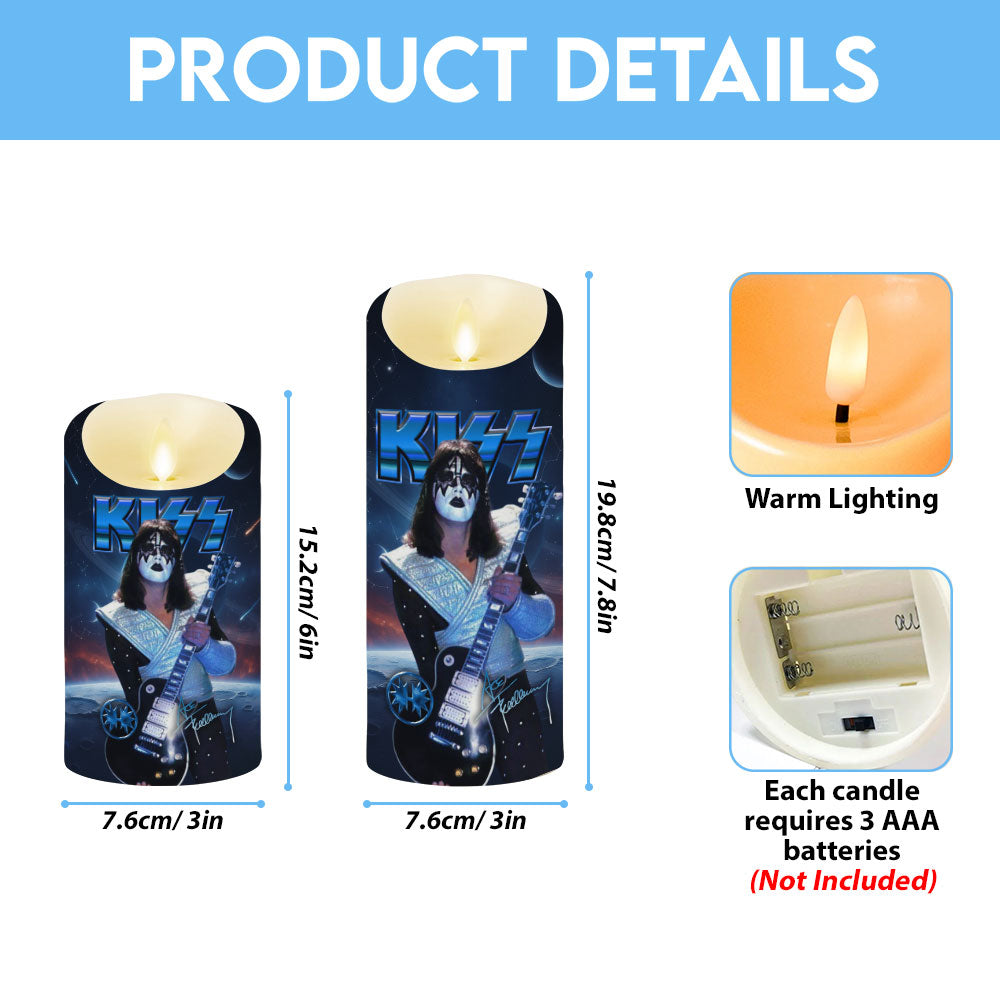 KISS x Ace Frehley Led Candle – MAITM13515