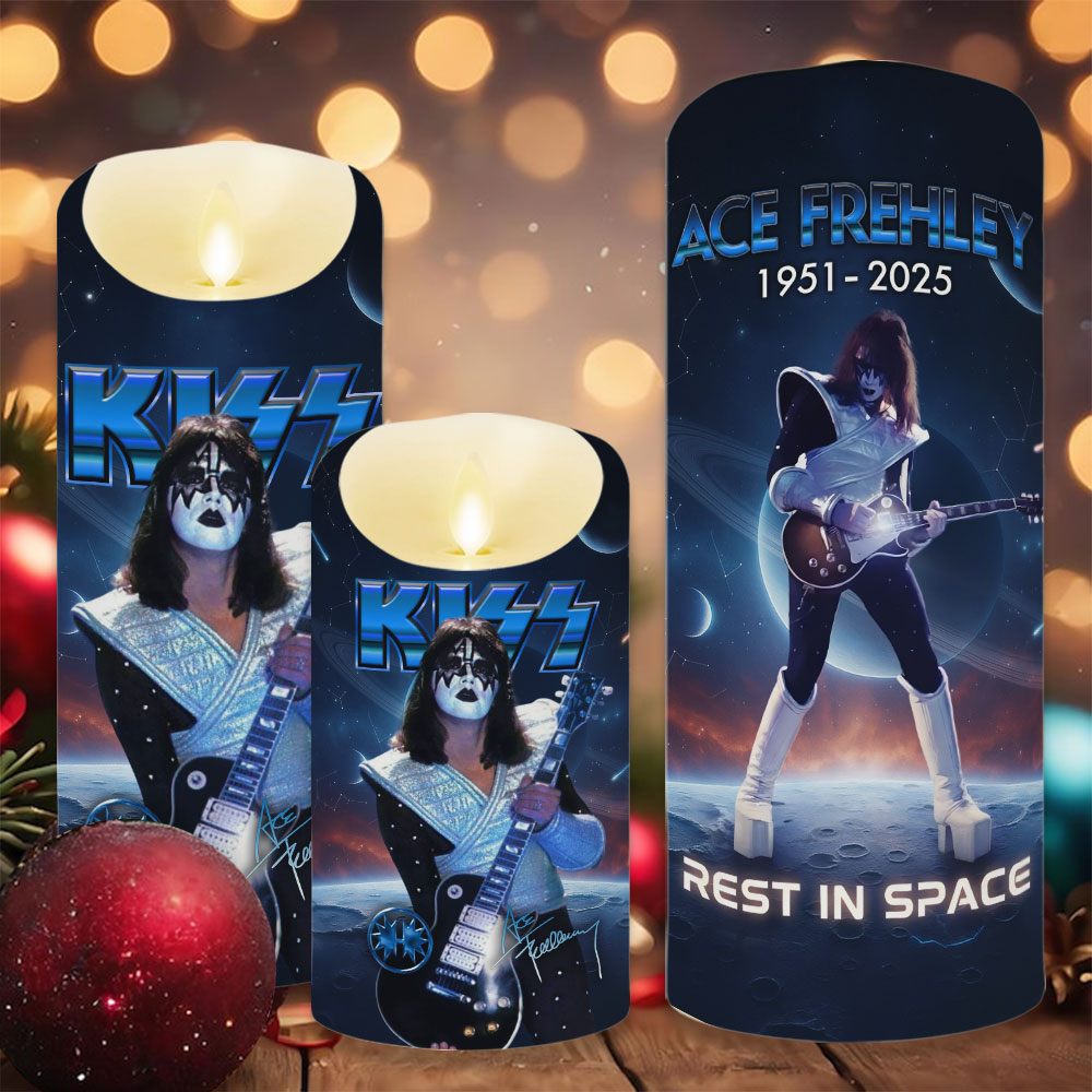 KISS x Ace Frehley Led Candle – MAITM13515