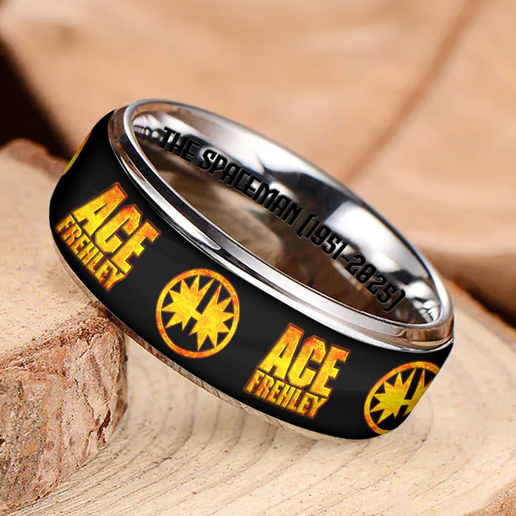 KISS x Ace Frehley Custom Alloy Ring – HOATT14121