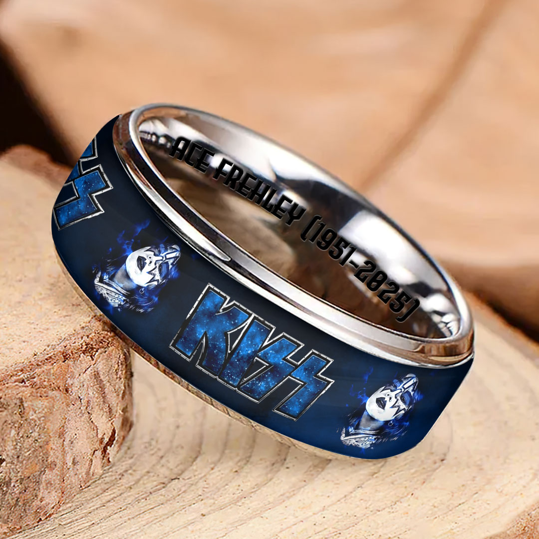 KISS x Ace Frehley Custom Alloy Ring – HOATT14150