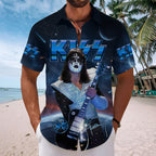 KISS x Ace Frehley Short Sleeve Button-Down Shirt – MAITM13500