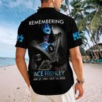 KISS x Ace Frehley Short Sleeve Button-Down Shirt – MAITM13463