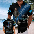KISS x Ace Frehley Short Sleeve Button-Down Shirt – MAITM13463