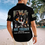 KISS x Ace Frehley Short Sleeve Button-Down Shirt – MAITM13499